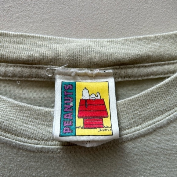 Vintage Peanuts Joe Cool’s 19th Hole Snoopy Golf Graphic Tee Large - Picture 3 of 6